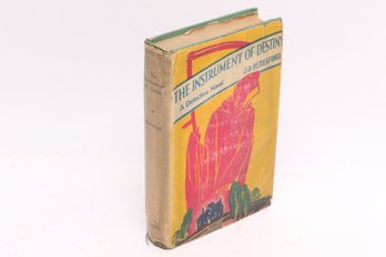 THE INSTRUMENT OF DESTINY, 1930, J. D. Beresford, Detective Novel, Dust Jacket