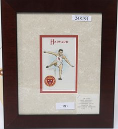 Harvard University Cigarette Silk Premium Circa 1900