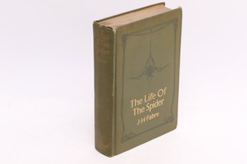 THE LIFE OF THE SPIDER, 1919, J. Henri Fabre, Illustrated, Green Cloth