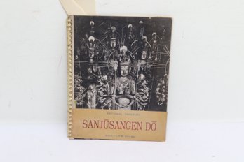 Sanjusangen Do, National Treasure, Kyoto Buddhist Temple, Illustrated, Spiral Bound, Japanese Art