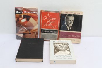 Reading Culture, Fadiman Lifetime, Highet Oxenford, Curtis Commonplace, Furman Bookworms, Epstein Business