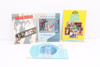 Duran Duran Lot Inside Their Story Best Of Sing Blue Silver Pop Rock Photo Books 1980s New Wave 4 Items