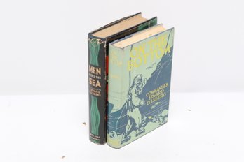 2 Vintage SUBMARINE BOOKS BY COMMANDER EDWARD ELLSBERG
