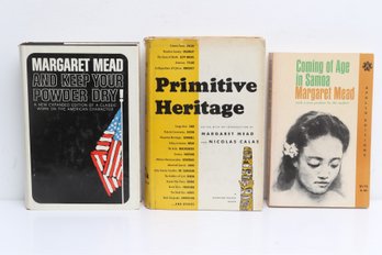 Mead Margaret, Primitive Heritage, Coming Of Age In Samoa, And Keep Your Powder Dry, Anthropology, Culture