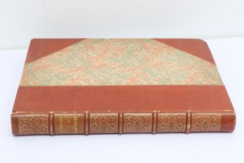 BINDING 1898 Velazquez De Beruete Paris Decorative Half Leather Quarto Mary J Coulter Artist Provenance