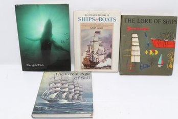 Vintage Maritime Books Including THE LORE OF SHIPS