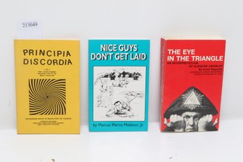 3 Weird Books  PRINCIPIA DISCORDIA , ALEISTER CROWLEY, & NICE GUYS DONT GET L___.