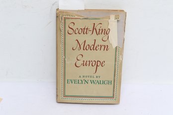 Evelyn Waugh, Scott Kings Modern Europe, Little Brown Boston 1949, Satirical Novel, First American Edition