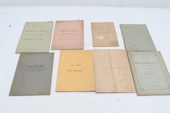Yale College. Class Records For Various Classes, 18191841.