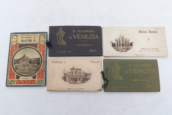 Travel Ephemera Postcards Italy Early 1900s Venice, Certosa Di Pavia, Milan Etc.
