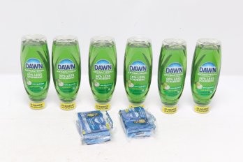 6 Dawn Ultra EZ Squeeze Antibacterial Dish Liquid 22oz