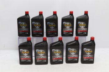 Lot Of 10 Chevron Havoline TC-W3 1 Quart Bottle Air And Water Cooled 2-Cycle Engine Oil