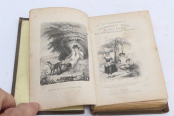 Bloomfield Farmers Boy Rural Tales Ballads Songs Wild Flowers 1844 Presentation Inscription Sarah Wright