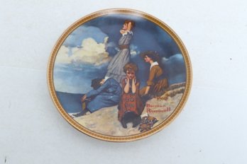 Norman Rockwell Rediscovered Woman Plate