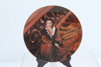 Gone With The Wind Waiting For Rhett Plate With Certificate