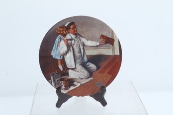 Norman Rockwell The Painter Plate Limited