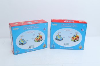 Lot Of 2 Pretax Cartoon Racer