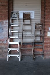 Lot Of 5 & 6 Foot Step Ladders