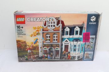 LEGO Creator Expert Bookshop Set #10270  2504 Pieces (New Open Box)
