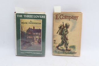 The Three Lovers Frank Swinnerton George H Doran New York E Company Frank O Rourke Simon Schuster