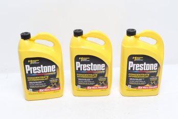 3 Gallons Of Prestone Antifreeze Coolant  Concentrate