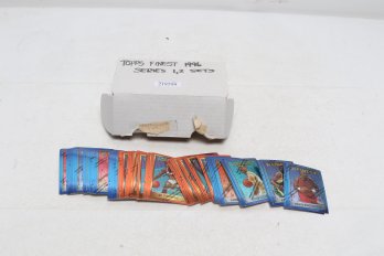 Nice Lot Of 1996 Basketball Topps Finest Series 1 And 2 With Plastic Protective Coating With Stars