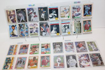 60 Plus Baseball 70s, 80s Stars Rookies Rose, Bench, Berra Rookie Yamamoto Piazza Seager Larkin Gurriel & More