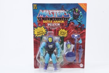 Masters Of The Universe MOTU Battle Armor Skeletor 2020 Factory Sealed