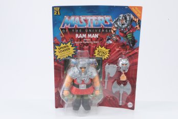 Masters Of The Universe MOTU Ram Man 2020 Factory Sealed