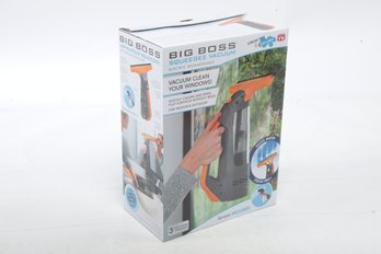 Big Boss Rechargeable Squeegee Vacuum Including Sprayer - New