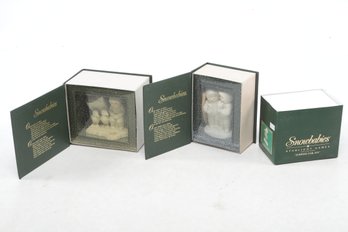 Grouping Of 3 Department 56 Snow Babies In Original Boxes