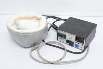 J-Kem Scientific Model 210 Timer Temperature Controller W/ Glas-Col Heating Mantle