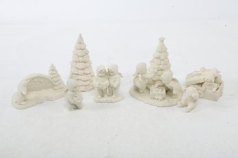 Mixed Grouping Of Department 56 Snow Babies (No Boxes)