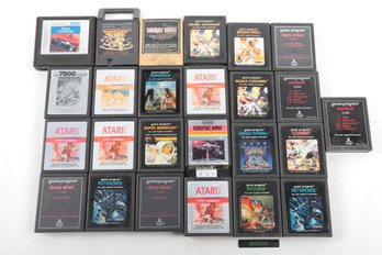 Lot Of 25 Atari Video Game
