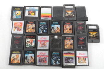 Lot Of 25 Atari Video Game