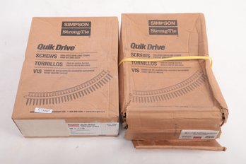 3 Boxes Of Simpson  1-7/8 Quick Drive Dry Wall Screws
