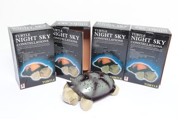 4pc Night Sky Constellation Turtles In Original Boxes.