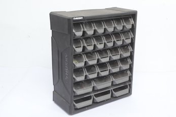 Husky 28 Drawer Small Parts Organizer W/ Contents