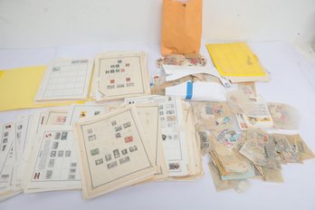 Mixed Grouping Of Foreign Cancelled Stamps