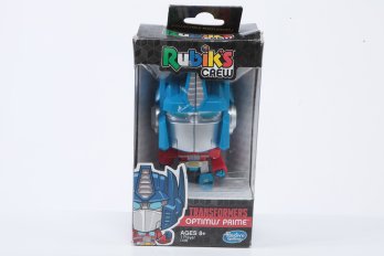 Transformers Optimus Prime Rubik's Crew Factory Sealed
