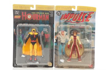 2 VTG N.O.S. D.C. Direct Action Figures: Hourman & Impulse