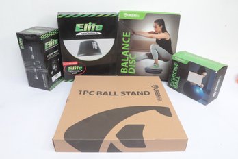 5pc Urban Fit Elite Gym Fitness Workout Equipment