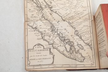 1767 With Large Folding Map Histoire Naturelle Et Civile De La Californie, Contenant Une Description Exacte De