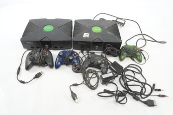 Lot Of XBOX Video Game Console