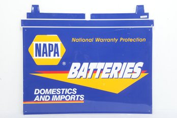 Napa Batteries Tin Sign