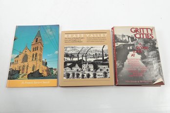 Waterbury History Book Lot  GRITTY CITIES, BRASS VALLEY & St. Francis