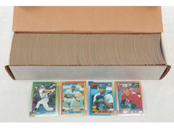 1990 Topps Baseball Set W/ Frank Thomas & Larry Walker Rookie Cards  Ken Griffey Jr Rookie Cup Card.