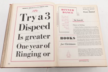 TYPE Specimen Book Of Linotype Faces, Mergenthaler Linotype Co.,