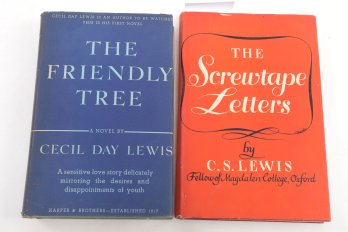 C. S. Lewis Books Including THE SCREWTAPE LETTERS  Vintage Hardcovers With Jackets