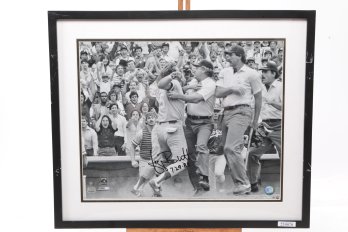 Mounted Memories  Signed George Brett 16' X 20' Photo Inscribed: 7/24/1983 With C.O.A